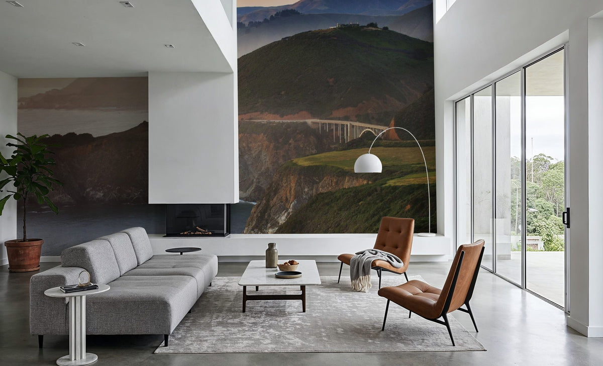 Rugged Coastal of Big Sur California Mural Wallpaper - room preview 04