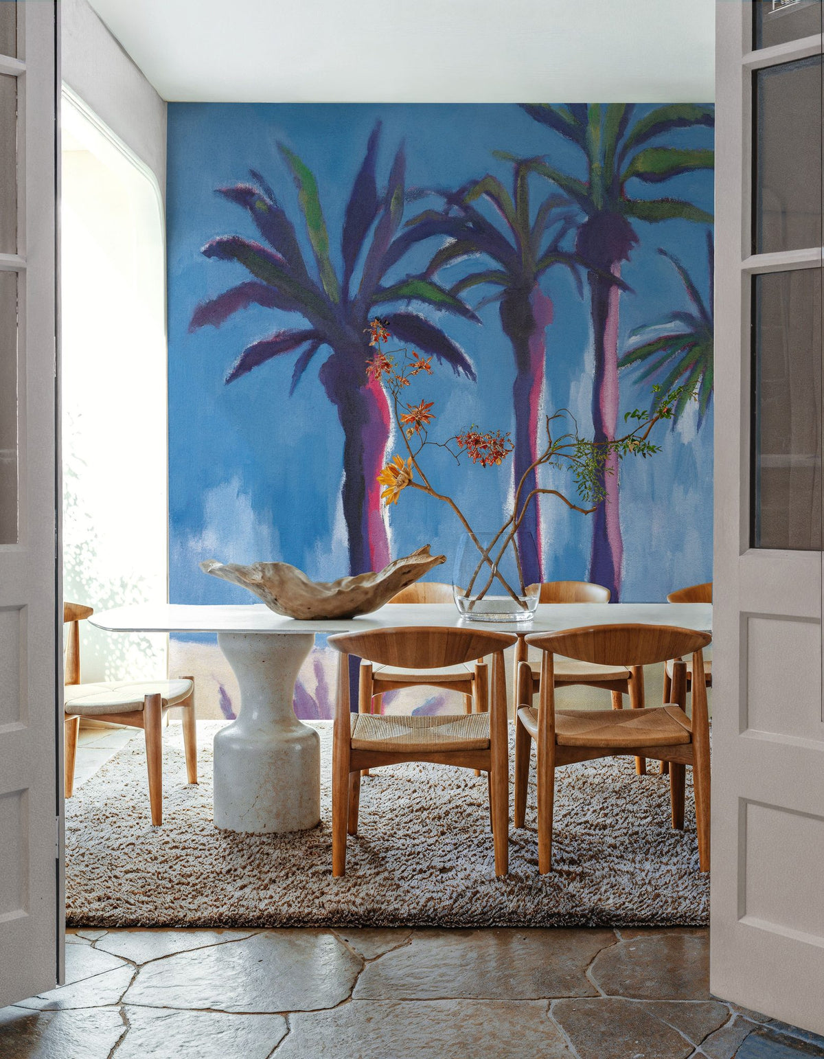Palm Trees Morocco Mural Wallpaper - room preview 04