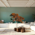Red Pine Tree Mural Wallpaper - room preview 04