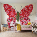Blooming Butterfly II Mural Wallpaper - room preview 04