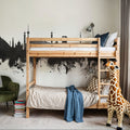 New Delhi India Skyline Mural Wallpaper - room preview 04