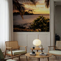 Golden Palm Horizon Mural Wallpaper - room preview 04
