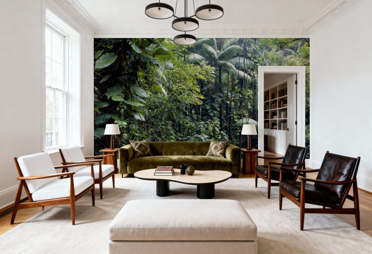 Tropical Eden Mural Wallpaper - room preview 04