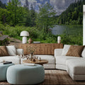 Lakeside Serenity Mural Wallpaper - room preview 04