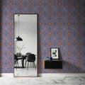 Textile Mosaic Mural Wallpaper - room preview 04