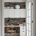 Magical Lotus, Rose Mural Wallpaper - room preview 04