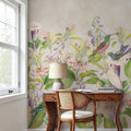 Parrot Garden Mural Wallpaper - room preview 04