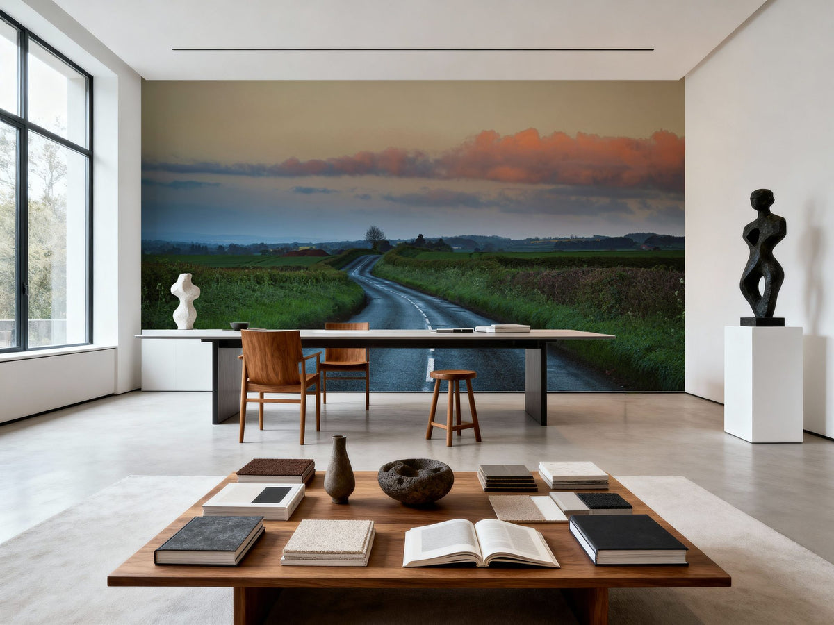 Horizon Drive Mural Wallpaper - room preview 04