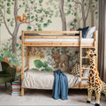 Nordic Forest Baby Animals Mural Wallpaper - room preview 04