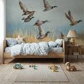 Autumn Flock Mural Wallpaper - room preview 04