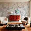 Bringing in Blossoms Blush Mural Wallpaper - room preview 04