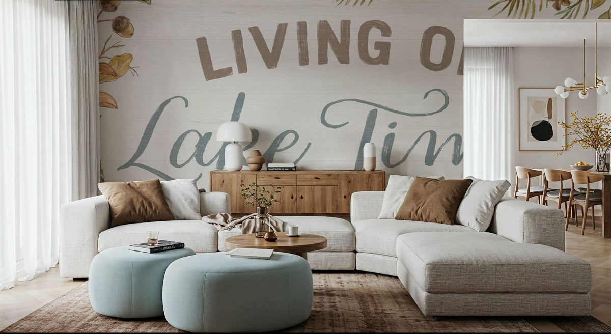 Lake Retreat I Mural Wallpaper - room preview 04