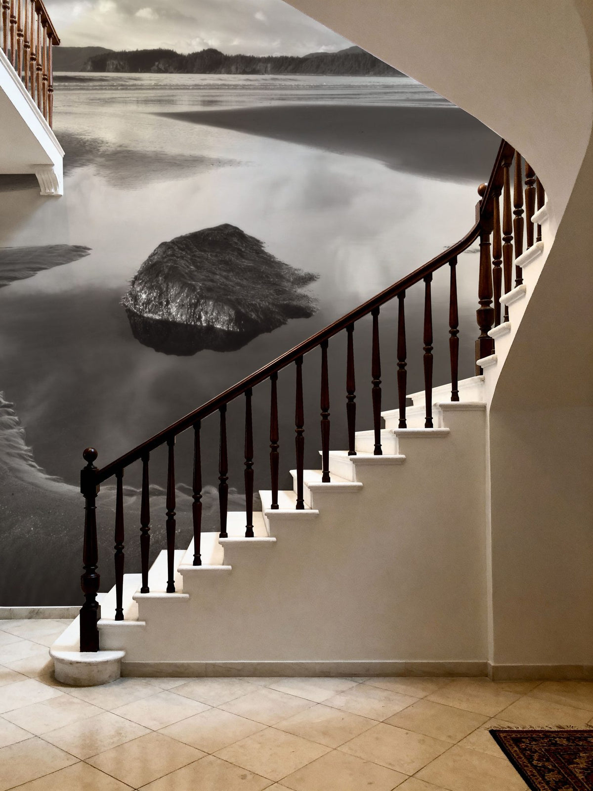 Clearing Storm on Washington Coast II Mural Wallpaper - room preview 04