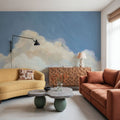 Clouds Over Low Tide Mural Wallpaper - room preview 04