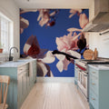 Blush Magnolia Sky Close Up Mural Wallpaper - room preview 04
