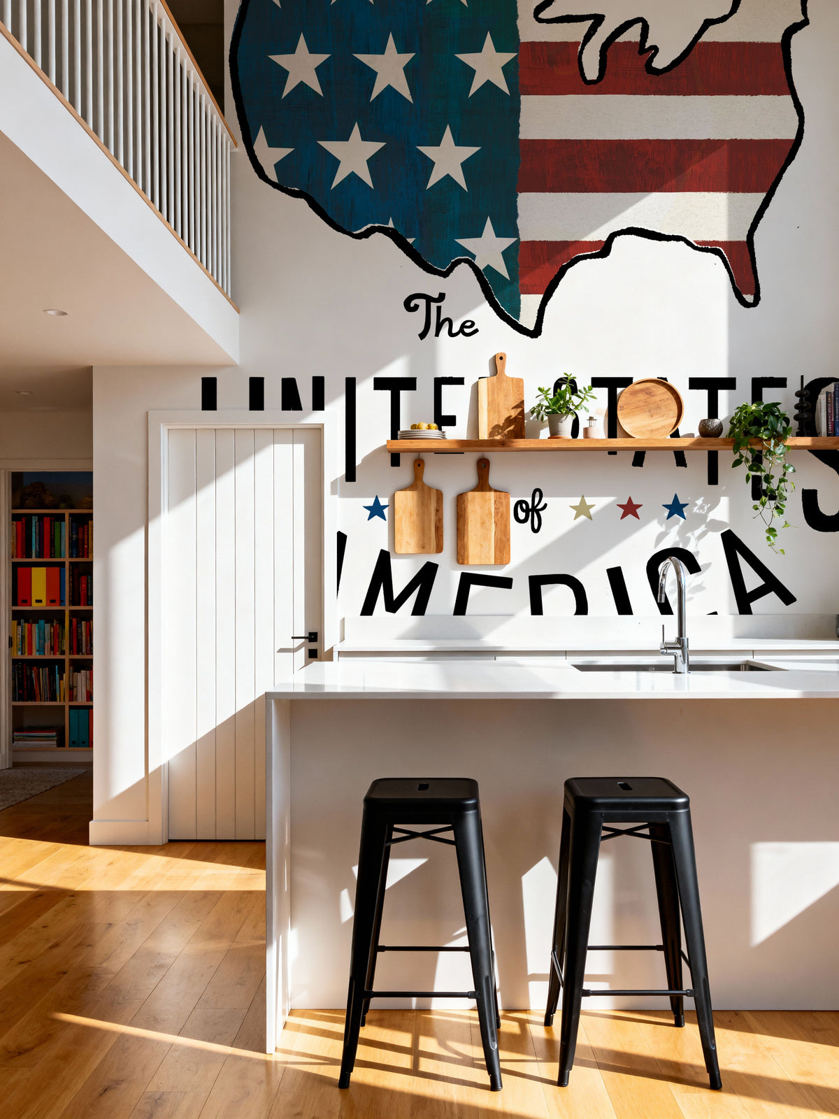 Road Trip United States of America Mural Wallpaper - room preview 04