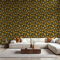 Papillion II, Sunflower Mural Wallpaper - room preview 04