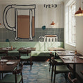 My Morning Coffee I Mural Wallpaper - room preview 04