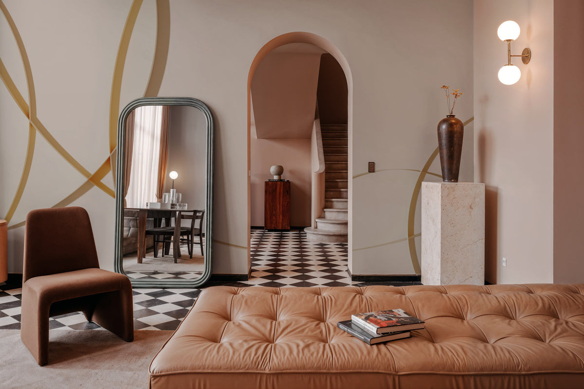 Crossing Gold Mural Wallpaper - room preview 04