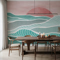 Shikoku Sunset Mural Wallpaper - room preview 04