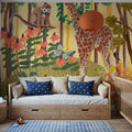 Giraffe in Nature Mural Wallpaper - room preview 04
