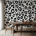 Wild Leopard Mural Wallpaper - room preview 04