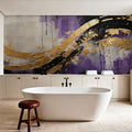 Space Rainbow Mural Wallpaper - room preview 04