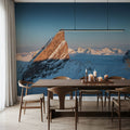 Peak Sunset Panorama Mural Wallpaper - room preview 04