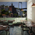 Historic Bridge Cityscape Mural Wallpaper - room preview 04