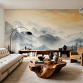 The Mountain Pass Mural Wallpaper - room preview 04