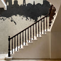 York England Skyline Concrete Mural Wallpaper - room preview 04