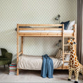 Medallion Trellis, Sage Green Mural Wallpaper - room preview 04