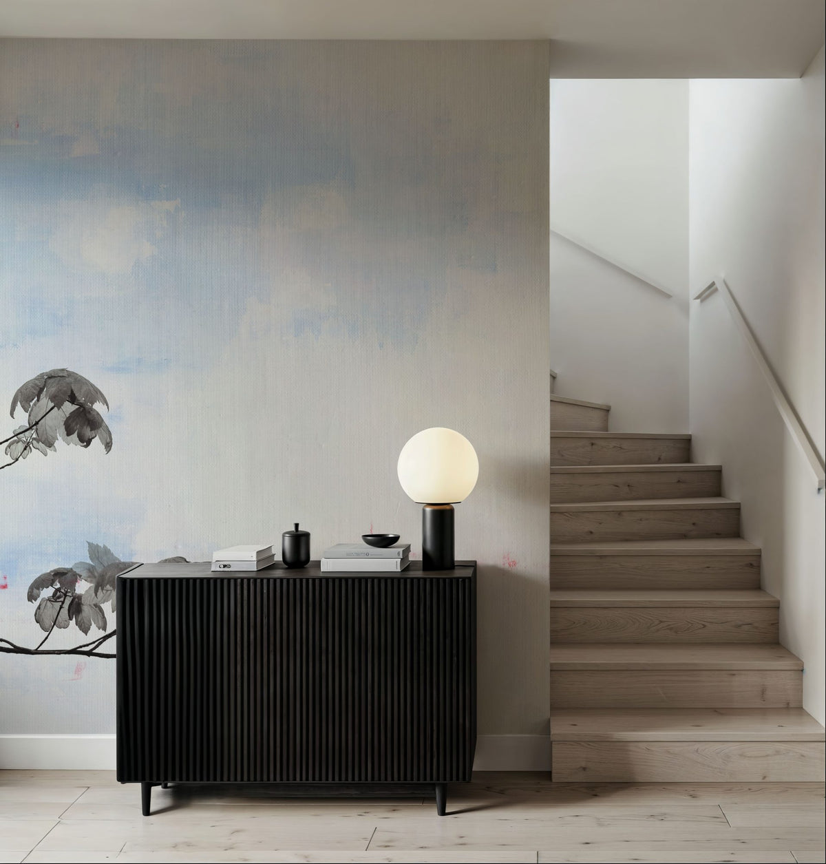 Spring Leaves Mural Wallpaper - room preview 04
