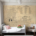 Map of the City of Columbus Ohio Mural Wallpaper - room preview 04