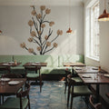 Petite Floral IV Mural Wallpaper - room preview 04