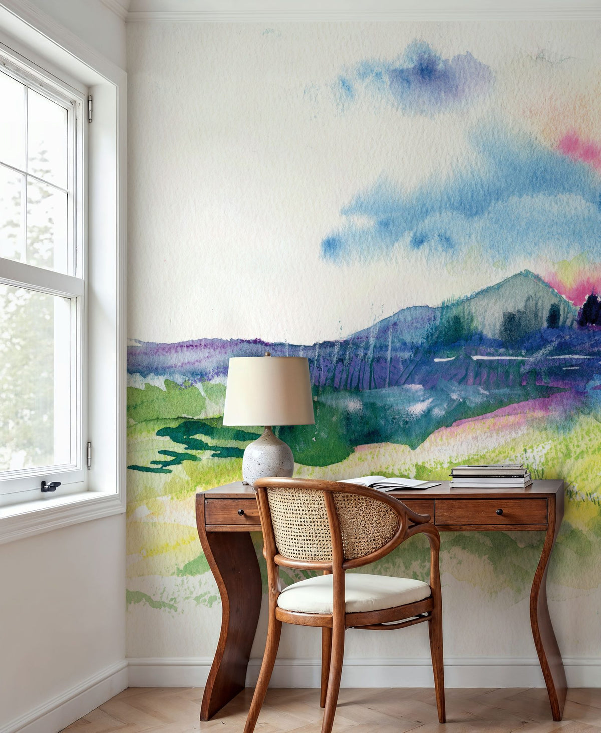 Mountains Majesty Mural Wallpaper - room preview 04