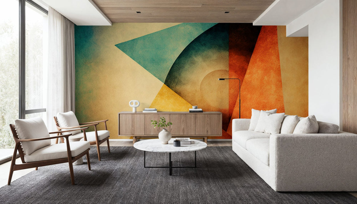 Autumn Rain and Warmth Mural Wallpaper - room preview 04