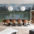 Reflections on the River Mural Wallpaper - room preview 04