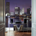 Sapphire Skyline Mural Wallpaper - room preview 04