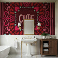 Love Sentiments Cutie Mural Wallpaper - room preview 04