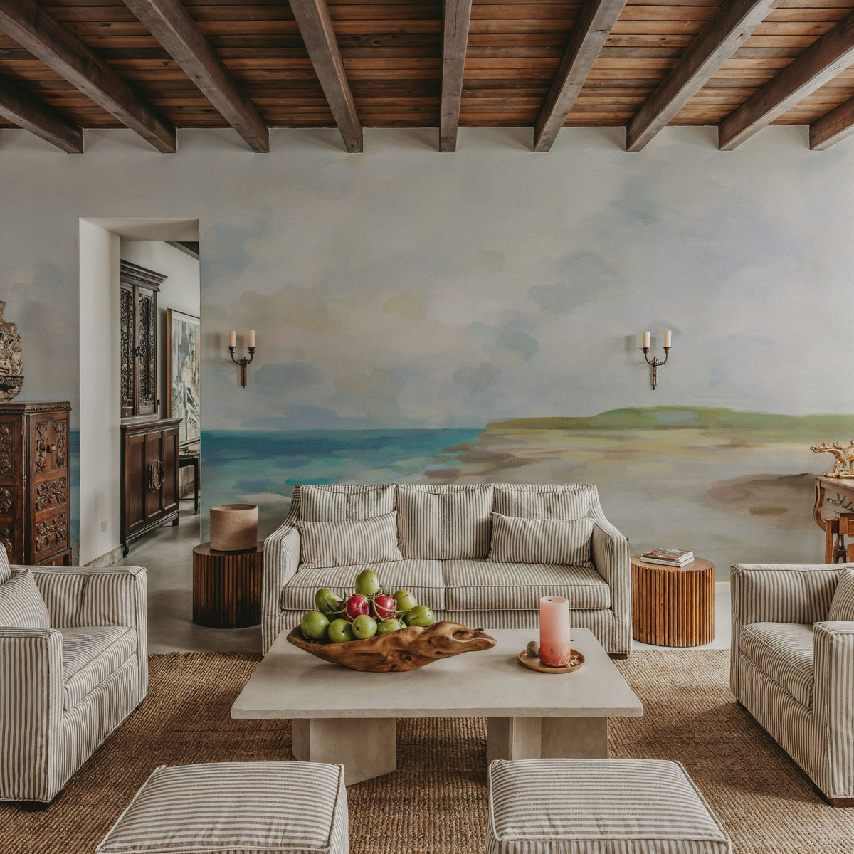 June Beach Mural Wallpaper - room preview 04