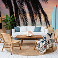 Sunset Palms I Mural Wallpaper - room preview 04