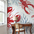 Delicate Coastline I Mural Wallpaper - room preview 04