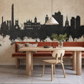 Northampton England Skyline Concrete Mural Wallpaper - room preview 04