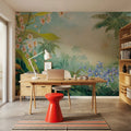 Orchid River Mural Wallpaper - room preview 04
