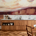 Mauve Mesa III Mural Wallpaper - room preview 04