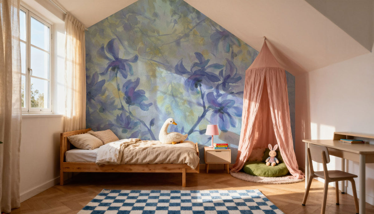 Lavender Mist Mural Wallpaper - room preview 05