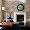 Ocean Miracles, Dusty Pink Mural Wallpaper - room preview 04