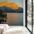 Upper Kananaskis Lake Mural Wallpaper - room preview 04