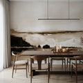 Vintage Landscape Mountainside Mural Wallpaper - room preview 04